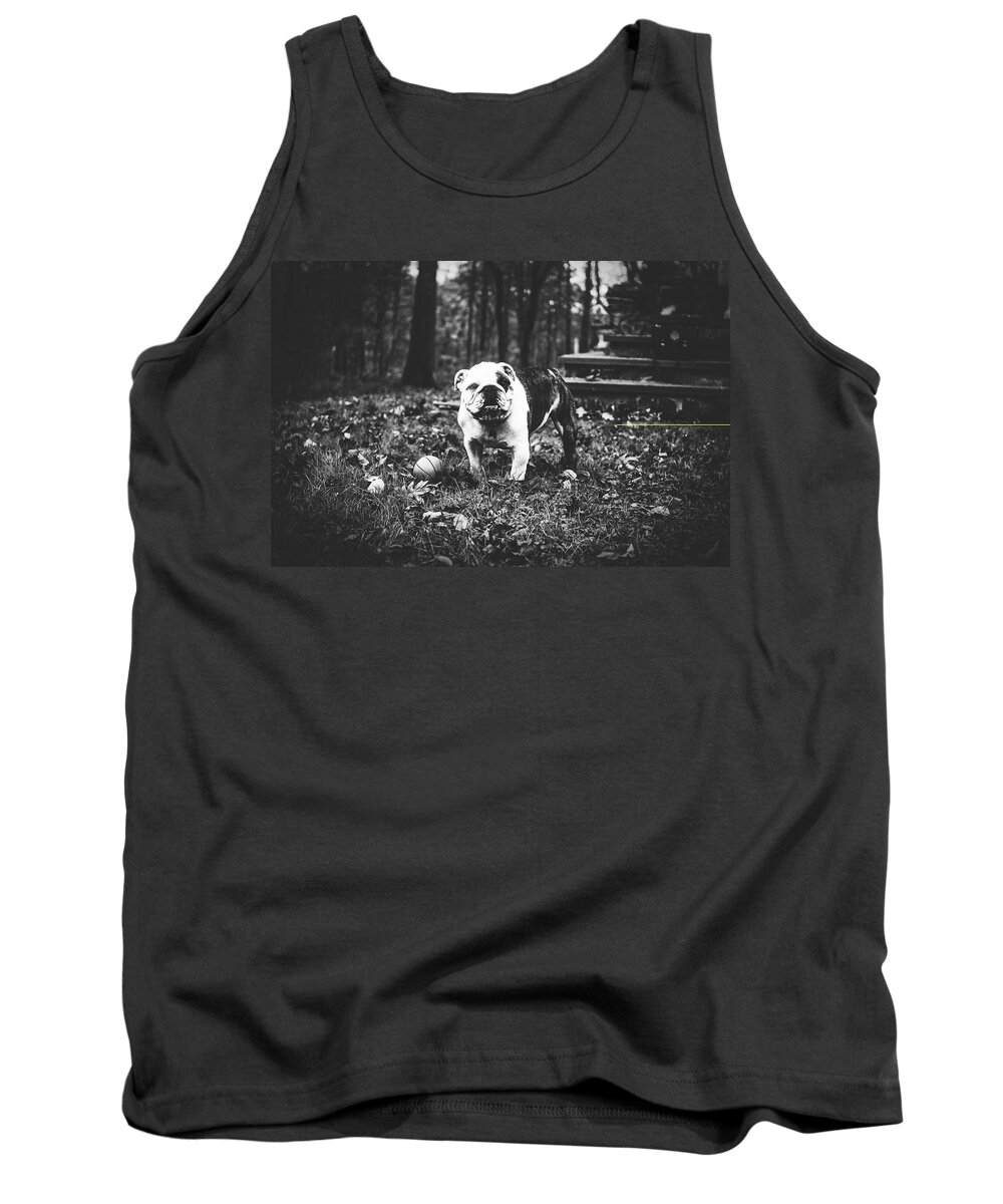English Tank Top featuring the photograph Play Ball by Mountain Dreams