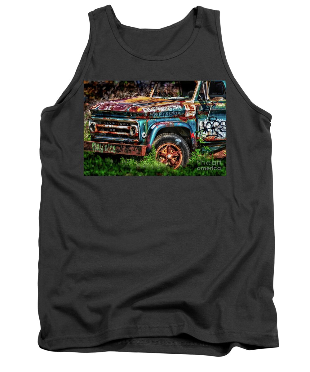 Chevrolet Tank Top featuring the photograph Play Nice by Doug Sturgess