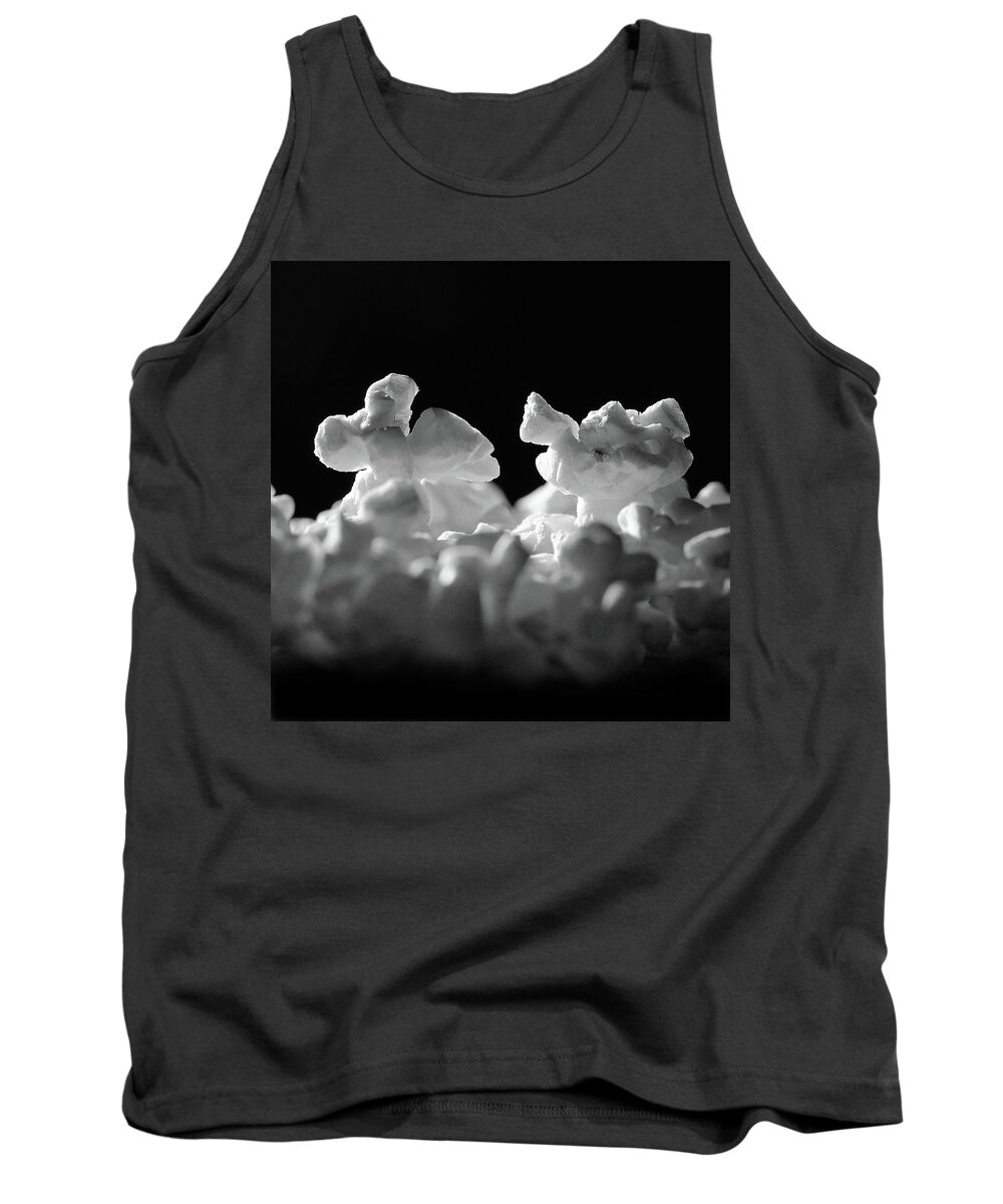 Popcorn Tank Top featuring the photograph Popcorn Paso Doble by Ted Keller