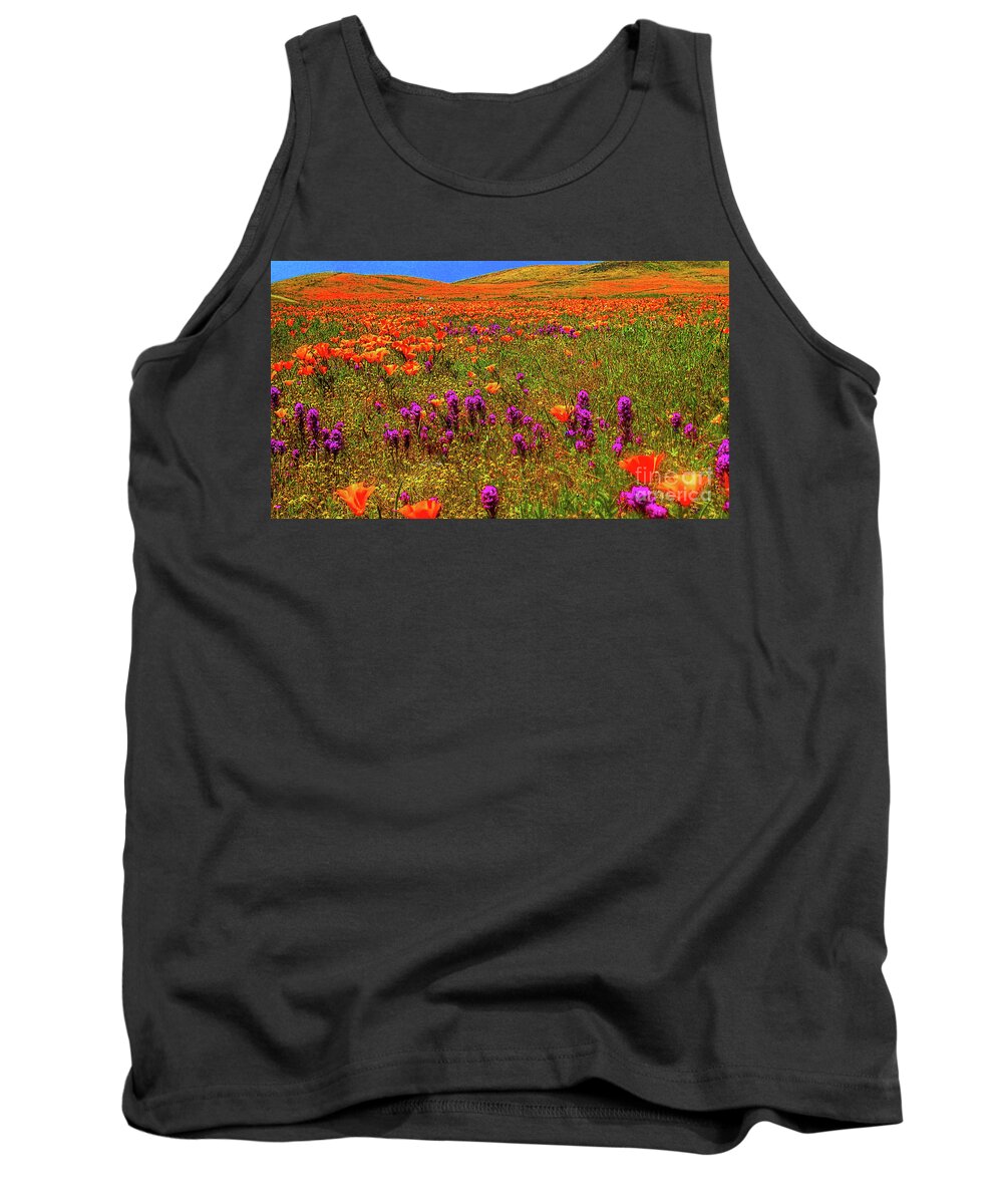 Wild Flowers Tank Top featuring the photograph Poppies by Mark Jackson