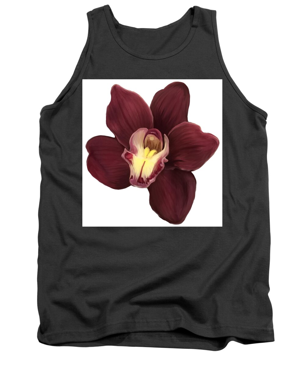 Orchid Tank Top featuring the photograph Purple Haze by Angel Bentley