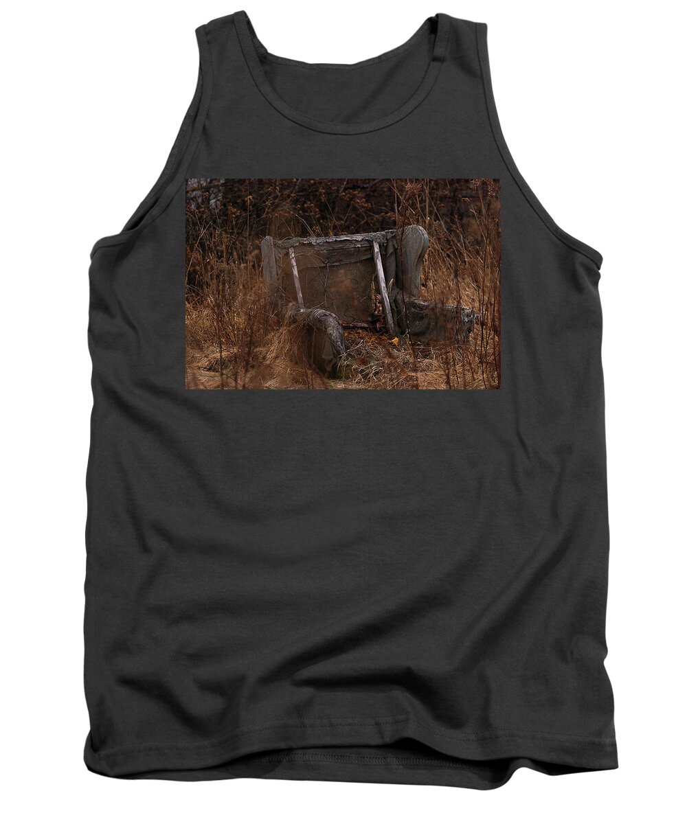Chair Tank Top featuring the photograph Putting Down Roots by Sue Capuano