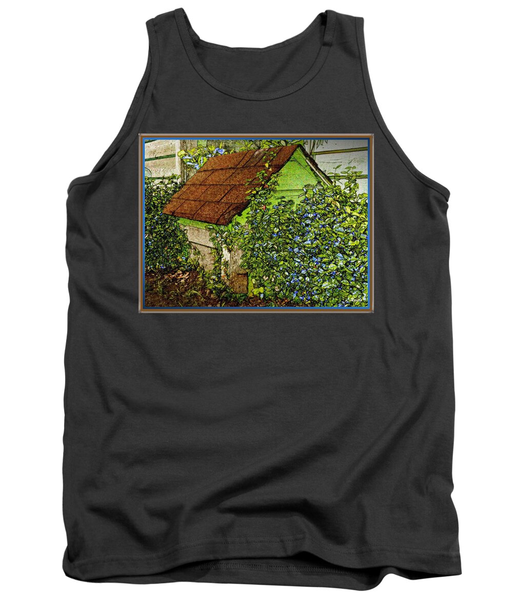 Garden Tank Top featuring the photograph Quite Lonely Really by Leslie Revels