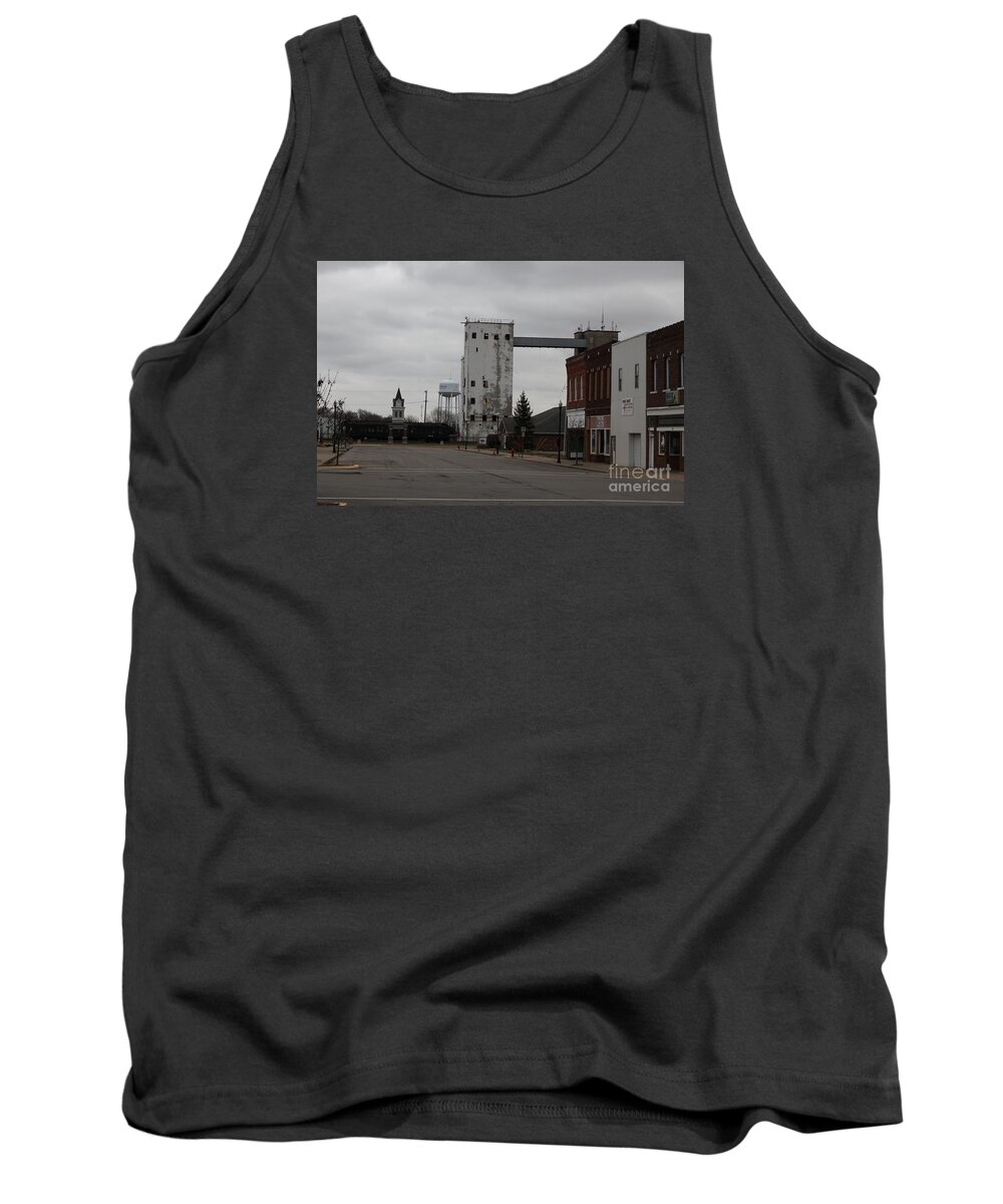 Reed Street Tank Top featuring the photograph Reed Street by Kathryn Cornett