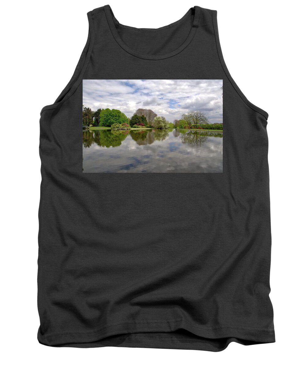 Belgium Tank Top featuring the photograph Reflection by Ingrid Dendievel