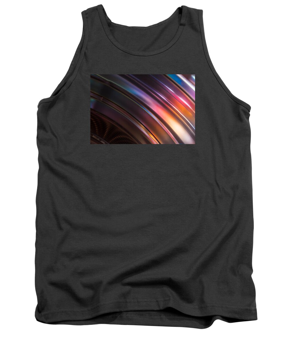 Abstract Tank Top featuring the photograph Reflection of Socks by Robert McKay Jones