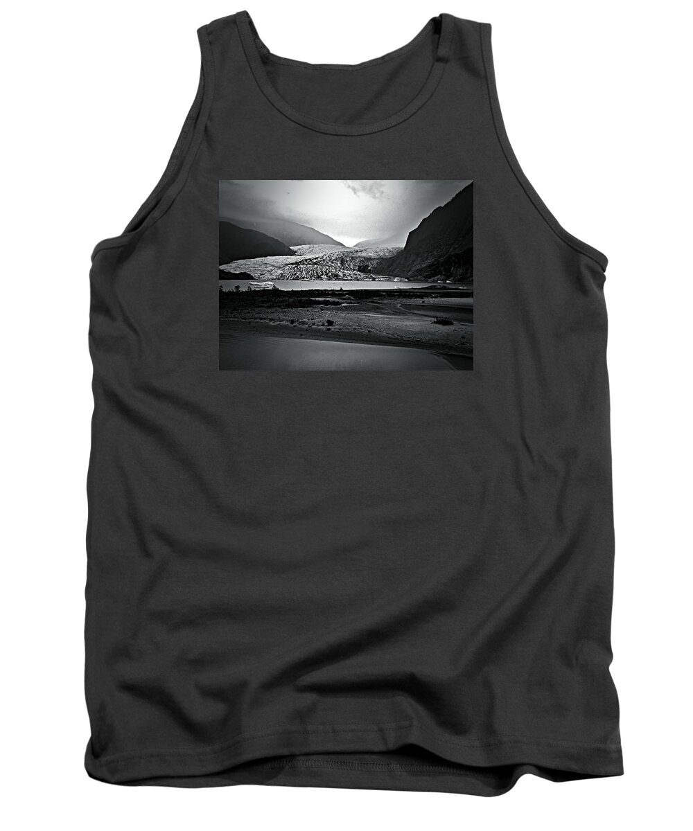 Glacier Tank Top featuring the photograph Relentless by James Stoshak
