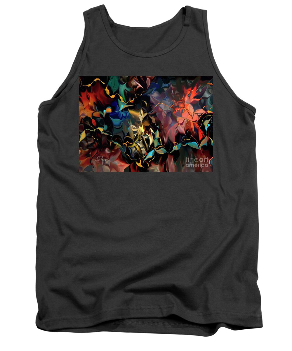 Report Tank Top featuring the digital art Report Of Our Feelings by Leo Symon