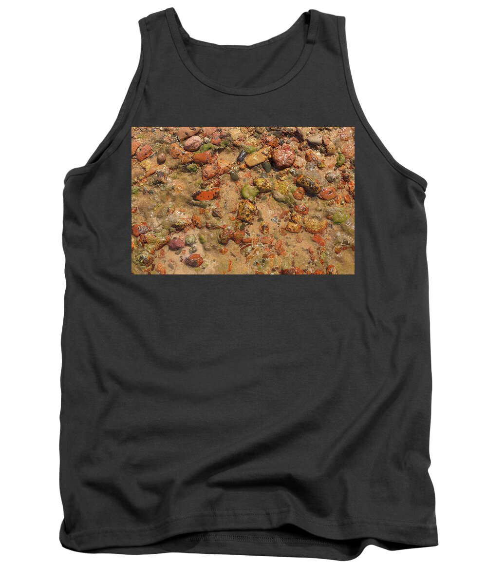 Photography Tank Top featuring the photograph Rocky Beach 5 by Nicola Nobile