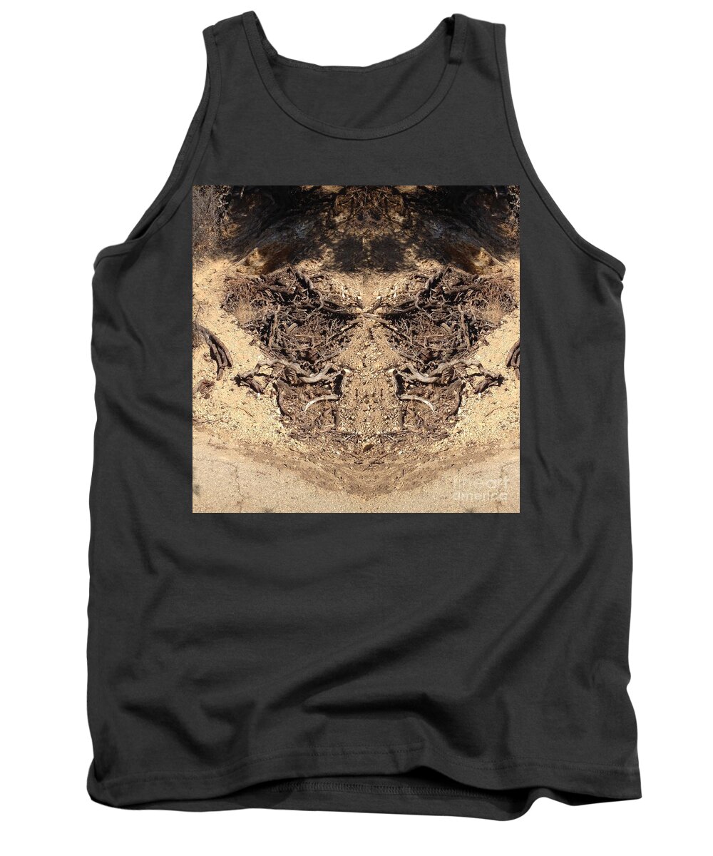 Butterfly Tank Top featuring the photograph Roots by Nora Boghossian