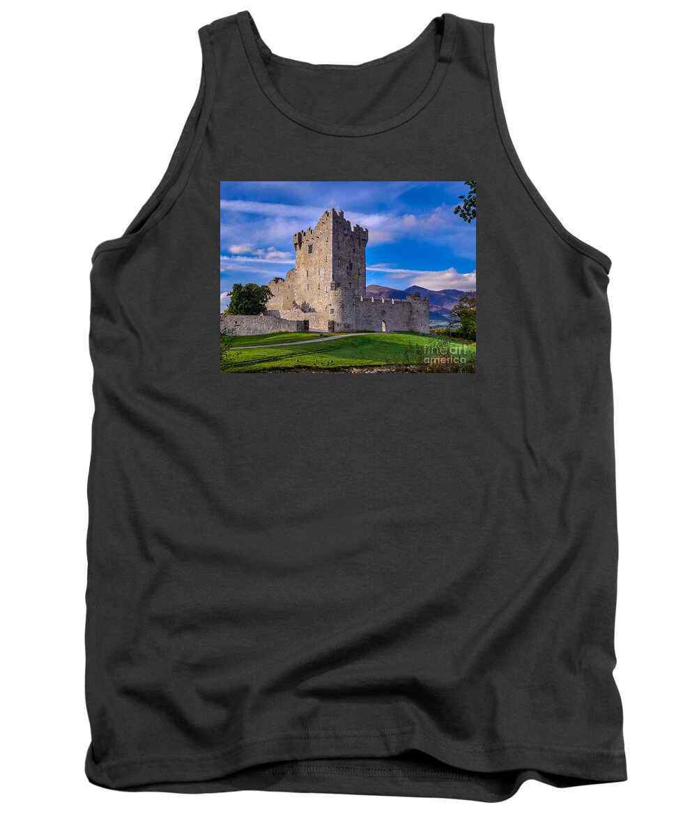 Ross Castle Tank Top featuring the photograph Ross Castle by Juergen Klust