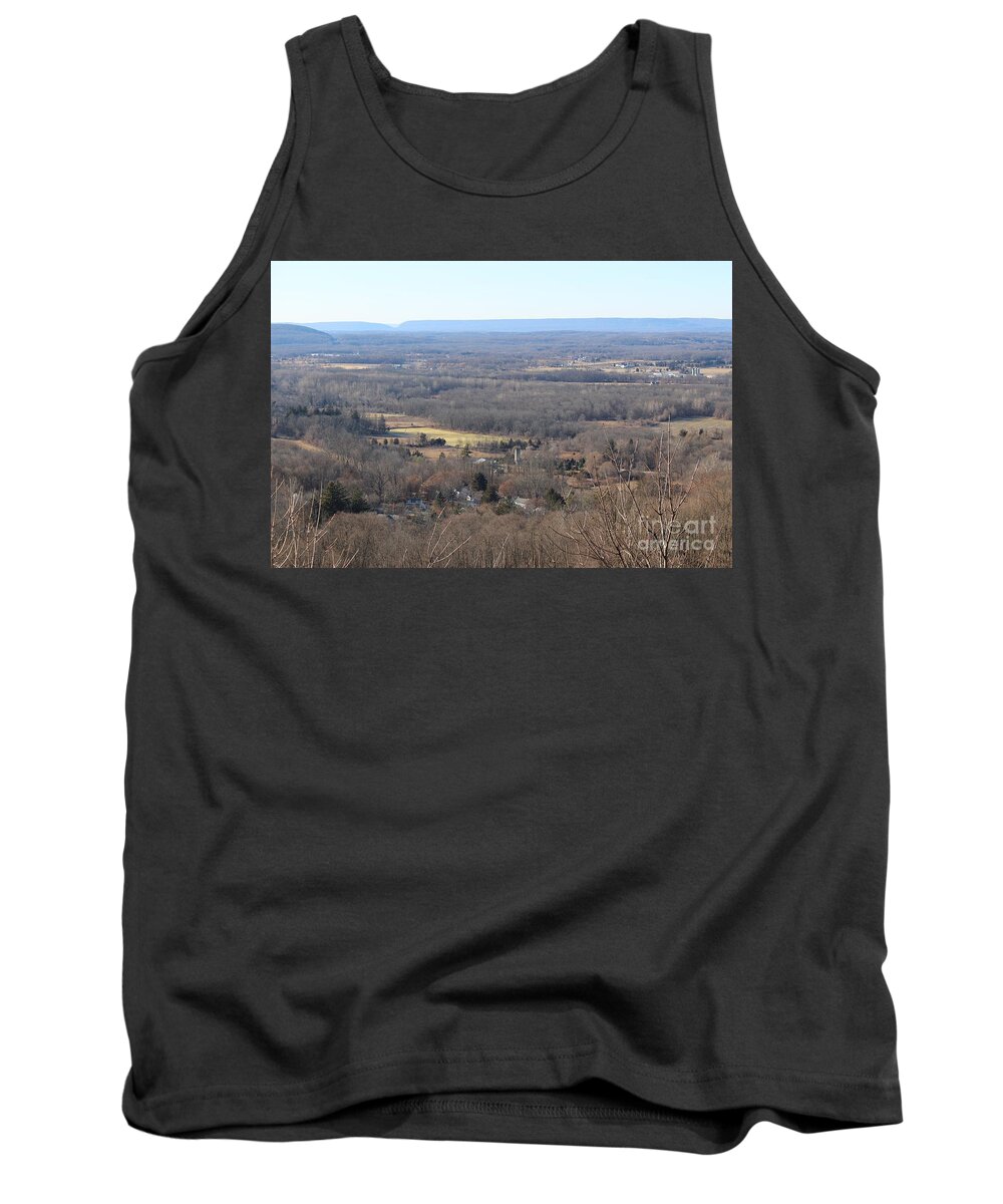 New Jersey Tank Top featuring the photograph Rt 80 Scenic Ovelook Allamuchy 1 by Christopher Lotito