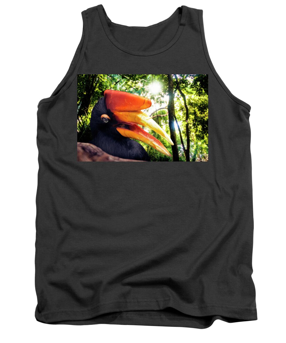 Toucan Tank Top featuring the photograph Sam by Ryan Crane
