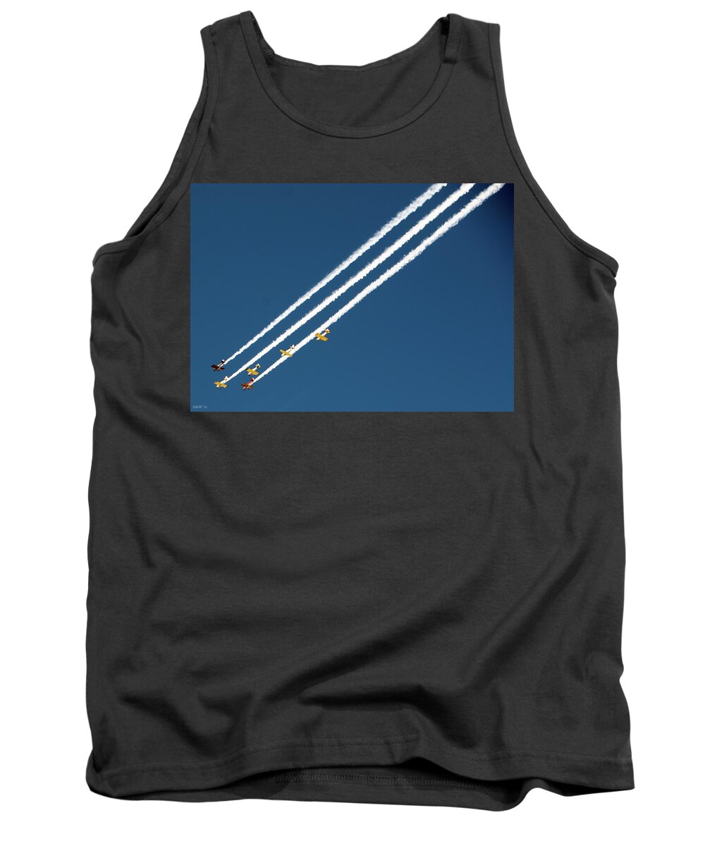 Planes Tank Top featuring the photograph San Juan Aces by Kevin Munro