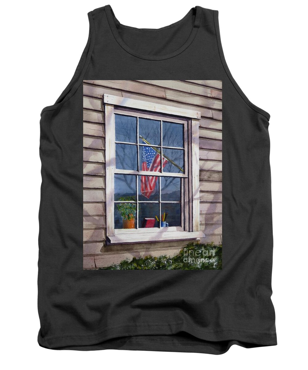 School Tank Top featuring the painting School's Out by Joseph Burger