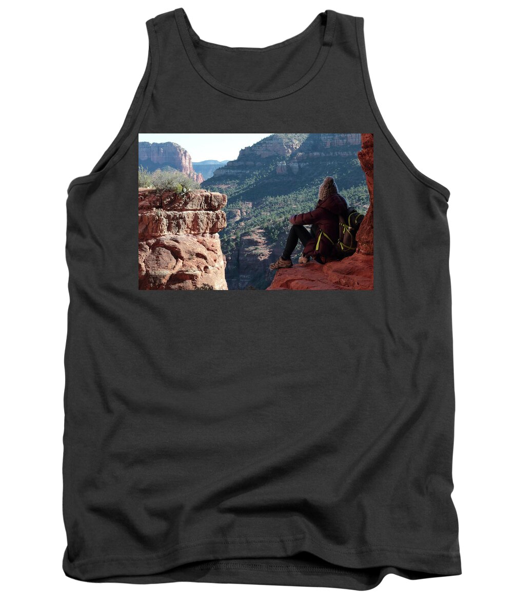 Cathedral Tank Top featuring the photograph Sedona Views by David Diaz