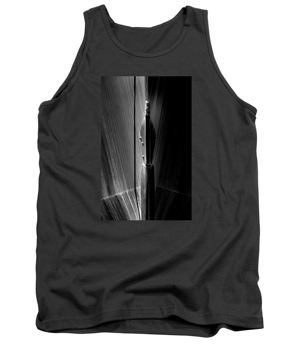 Newel Hunter Tank Top featuring the photograph Shadow and Lines by Newel Hunter