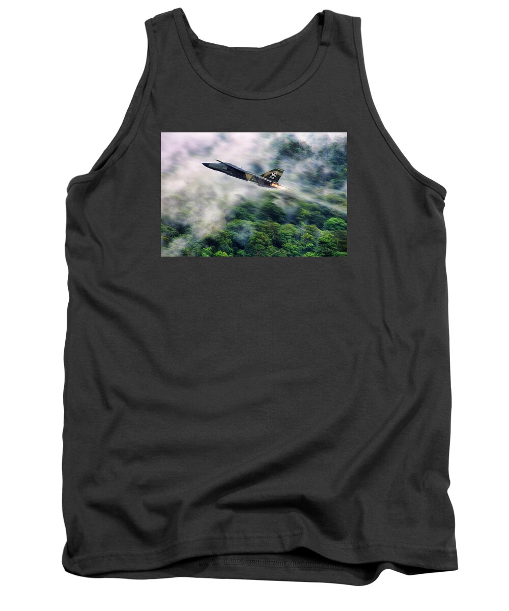 Aviation Tank Top featuring the digital art Shake Rattle And Roll 2 by Peter Chilelli