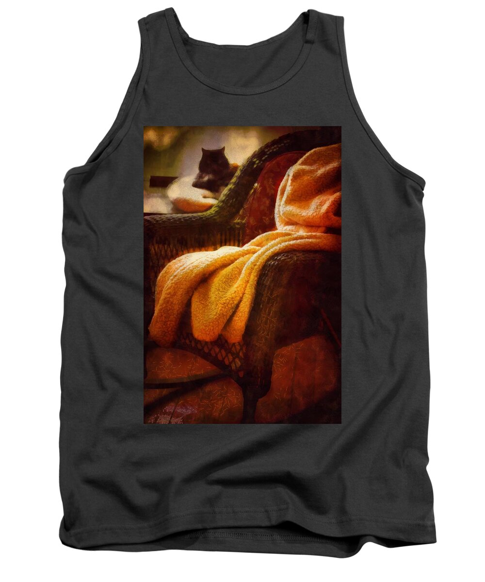 Dreams Tank Top featuring the photograph Siesta Dreams by Theresa Campbell
