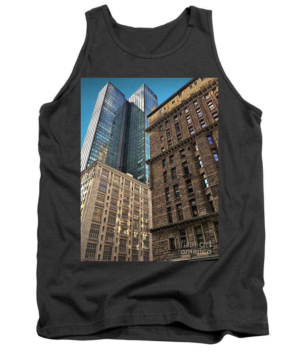New York City Tank Top featuring the photograph Sights in New York City - Old and New 2 by Walt Foegelle