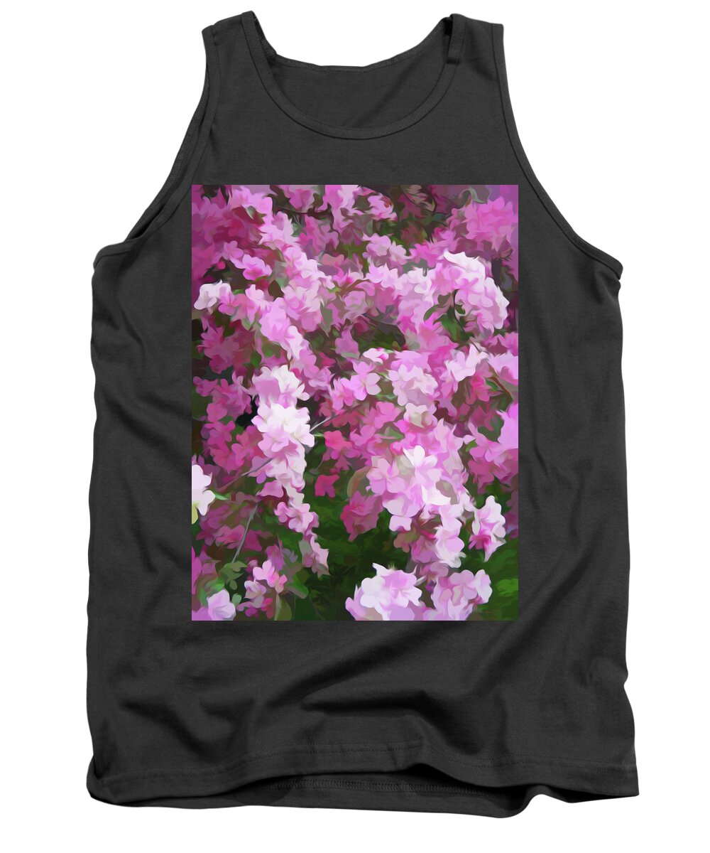 Tree Tank Top featuring the photograph Simply Soft beautiful Blossoms by Aimee L Maher ALM GALLERY