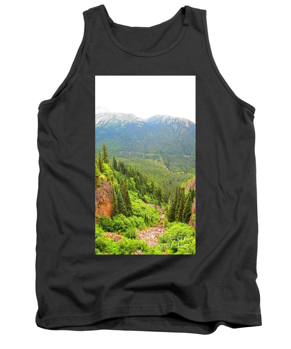 Skagway Alaska Tank Top featuring the photograph Skagway Alaska by Laurianna Taylor