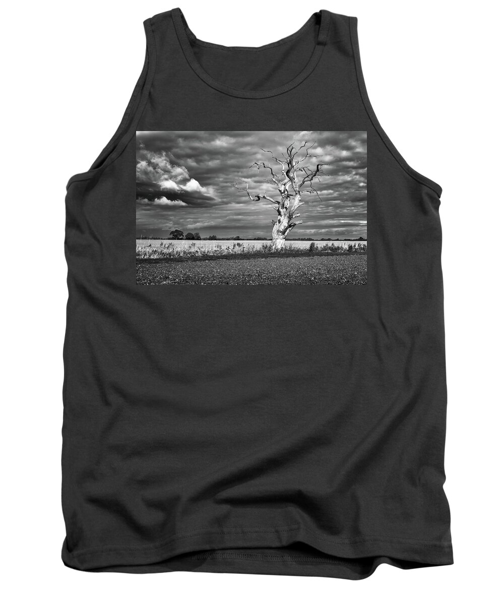 Bare Tank Top featuring the photograph Skeleton Tree by James Billings
