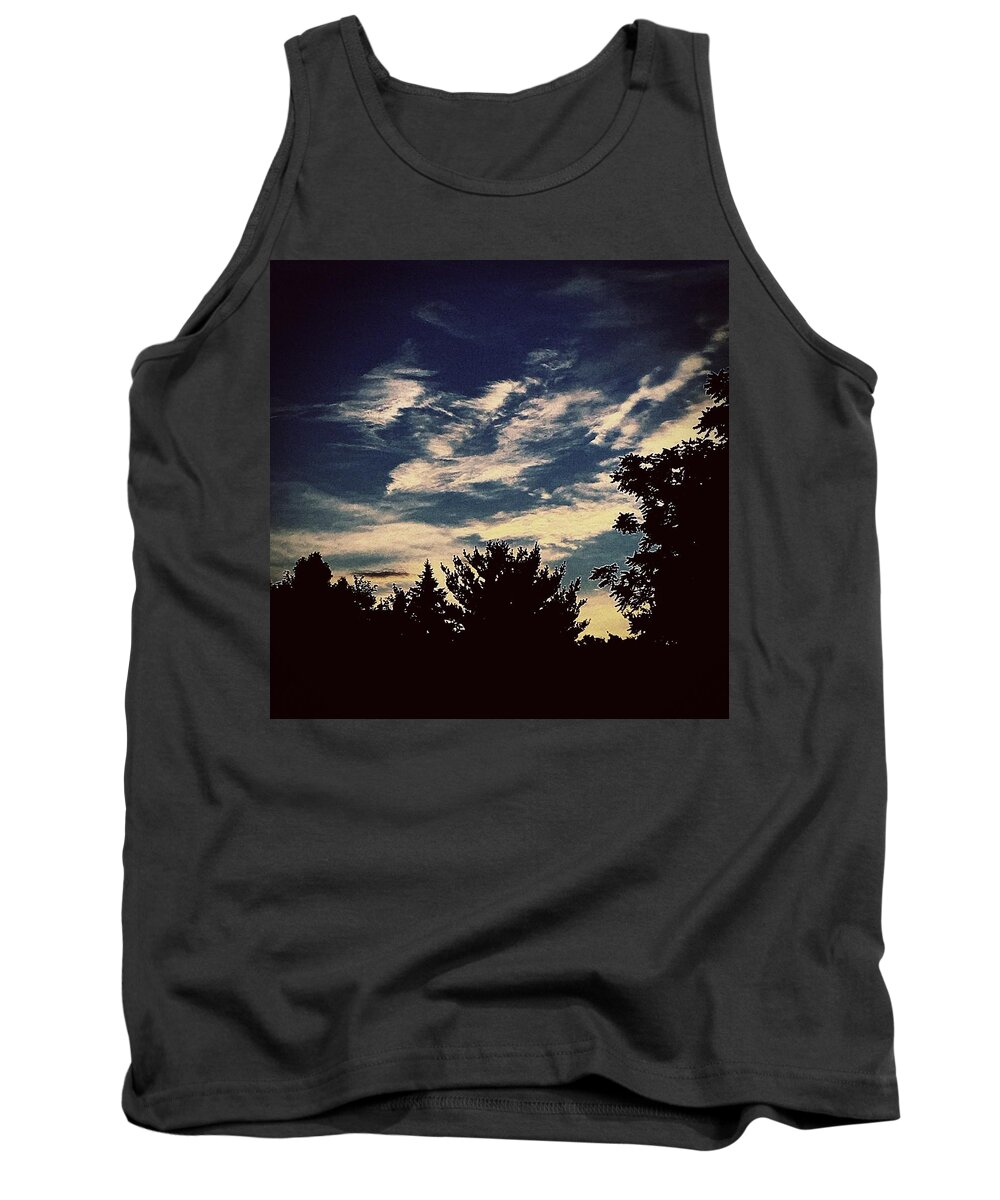 Sky Tank Top featuring the photograph Sky by Frank J Casella