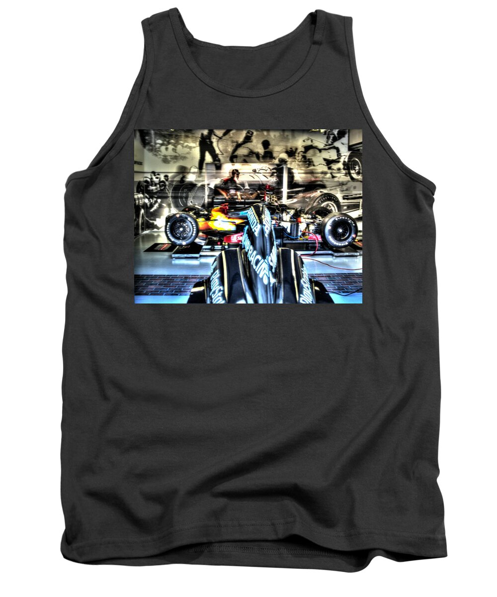 Smp Racing Tank Top featuring the photograph SMP at Indy by Josh Williams