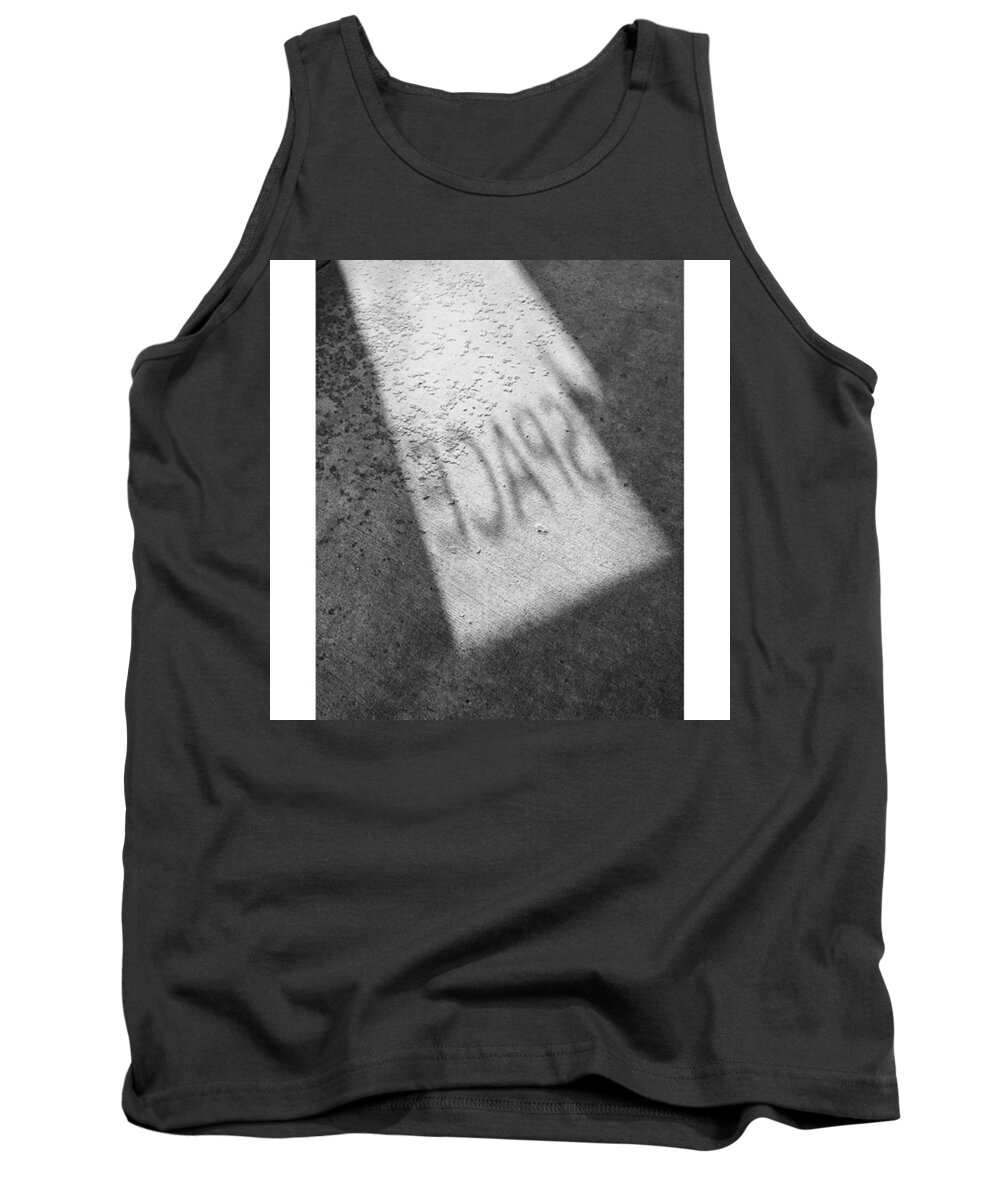 Shadows Tank Top featuring the photograph Space #blackapp by Briana Bell