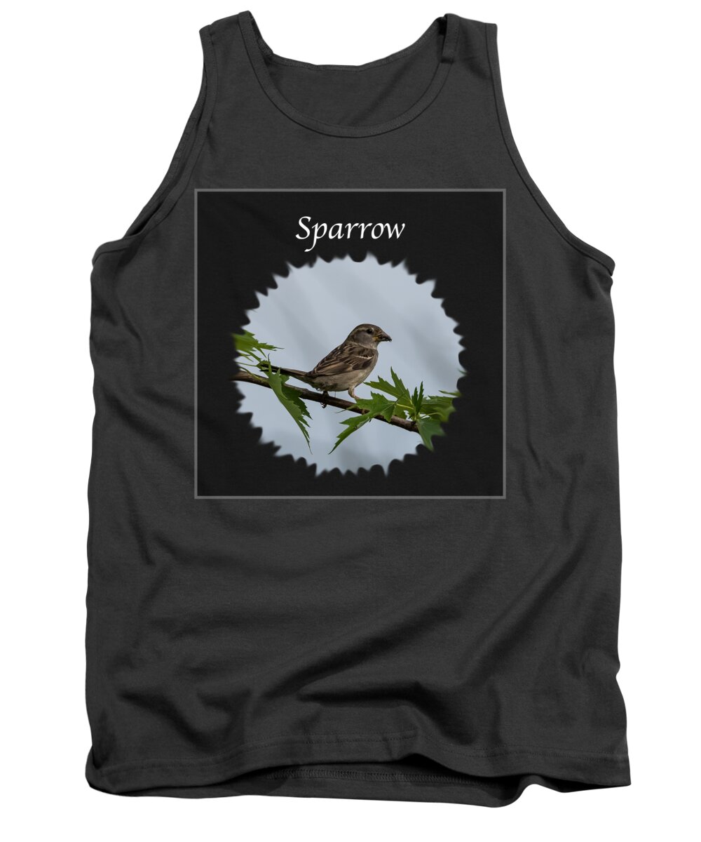 Sparrow Tank Top featuring the photograph Sparrow  by Holden The Moment