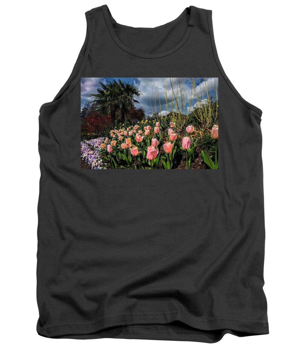 Spring Tank Top featuring the photograph Spring At Duke Gardens by Cynthia Wolfe