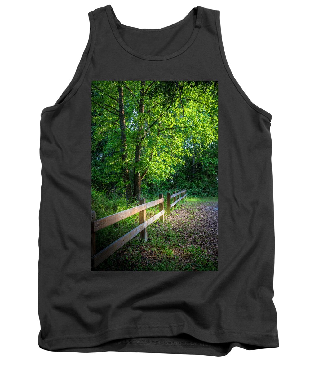 Edward Medard Park Tank Top featuring the photograph Spring Leaves by Marvin Spates