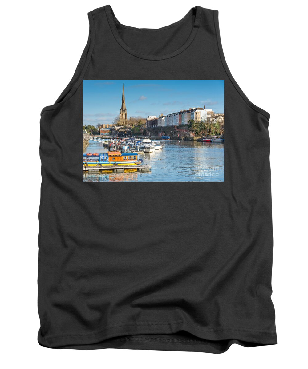 Bristol Tank Top featuring the photograph St Mary Redcliffe Church, Bristol by Colin Rayner