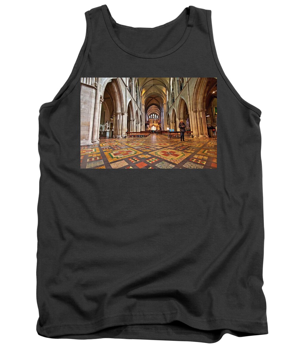 St. Patrick's Cathedral Tank Top featuring the photograph St. Patrick's Cathedral, Dublin, Ireland by Marisa Geraghty Photography