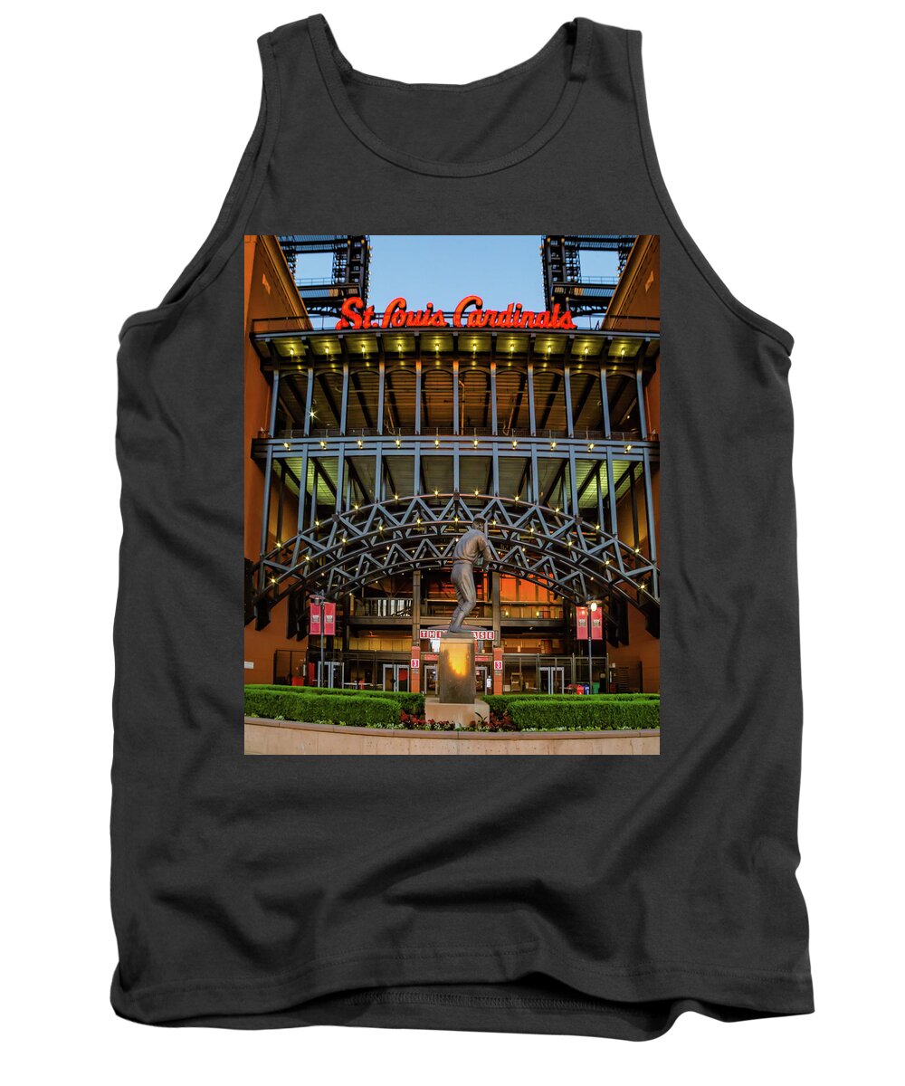 Photography Tank Top featuring the photograph Stan the Man at Sunset by Joe Kopp