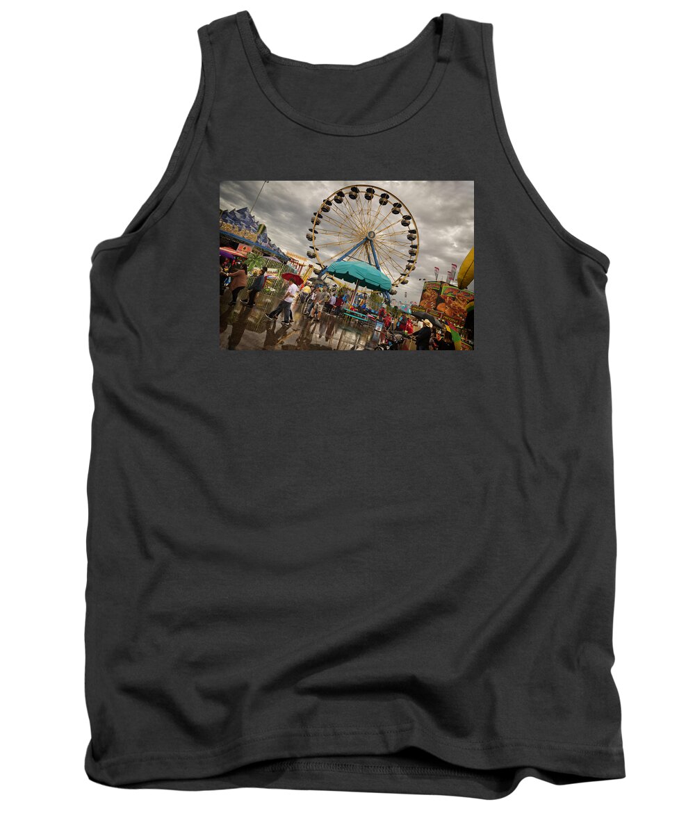State Tank Top featuring the photograph State Fair of Oklahoma II by Ricky Barnard