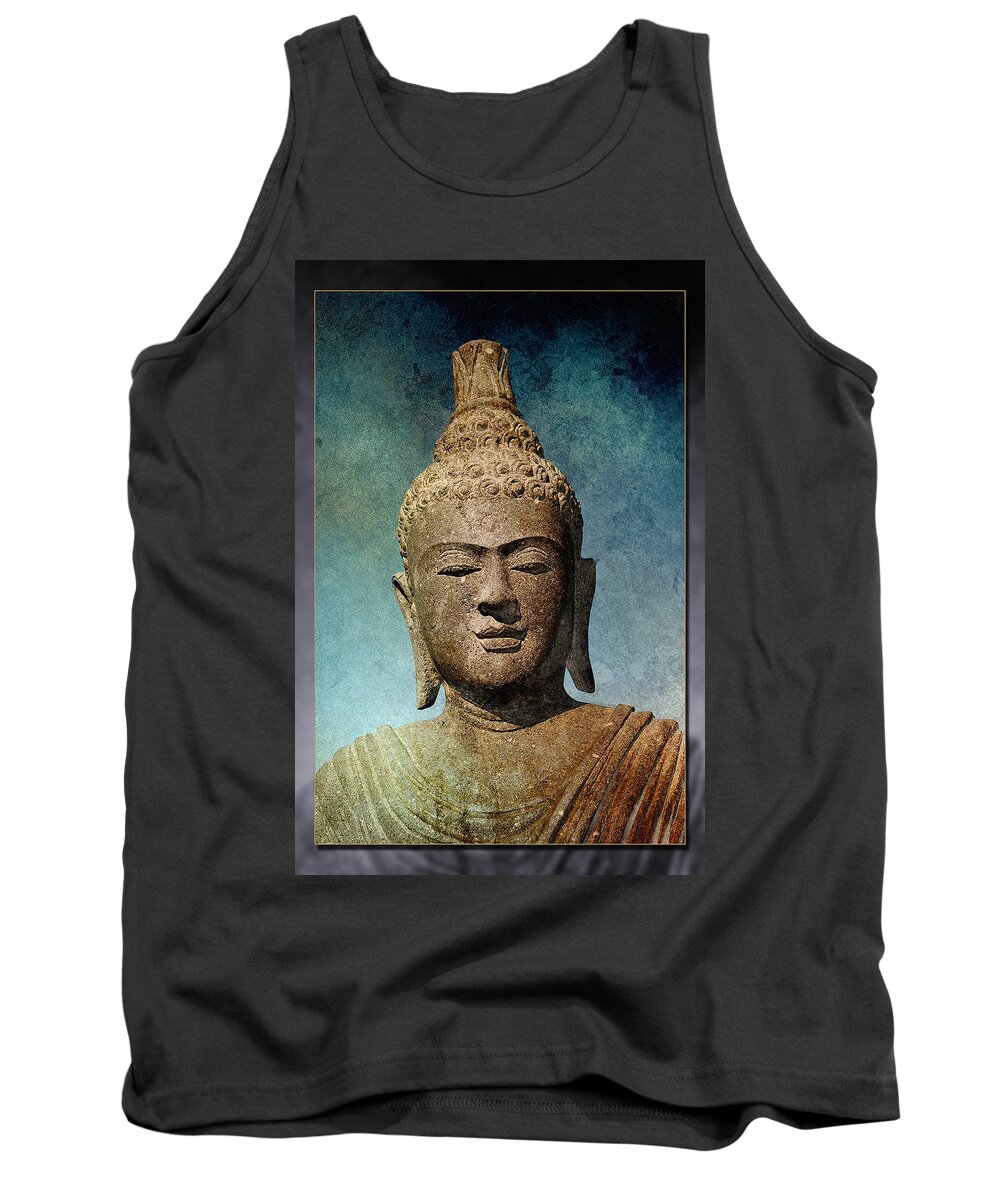 Statue Tank Top featuring the photograph Statue 3 by WB Johnston
