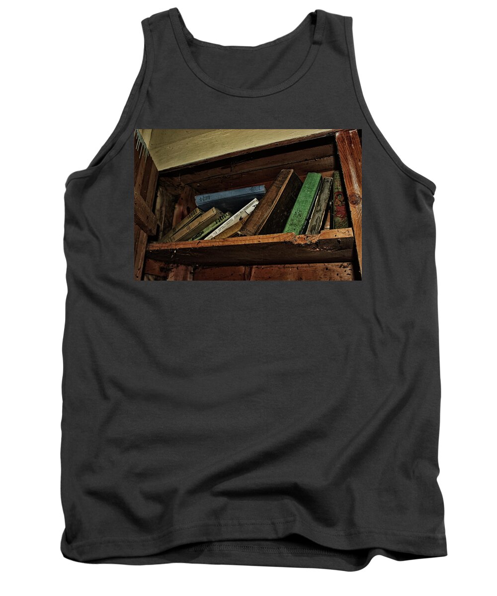 Haunted Tank Top featuring the photograph Stay a while and listen by Ryan Crouse