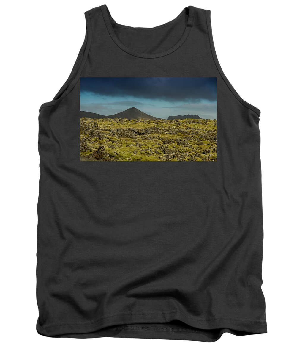 Tour Tank Top featuring the photograph Storm Clouds over Iceland by KG Thienemann