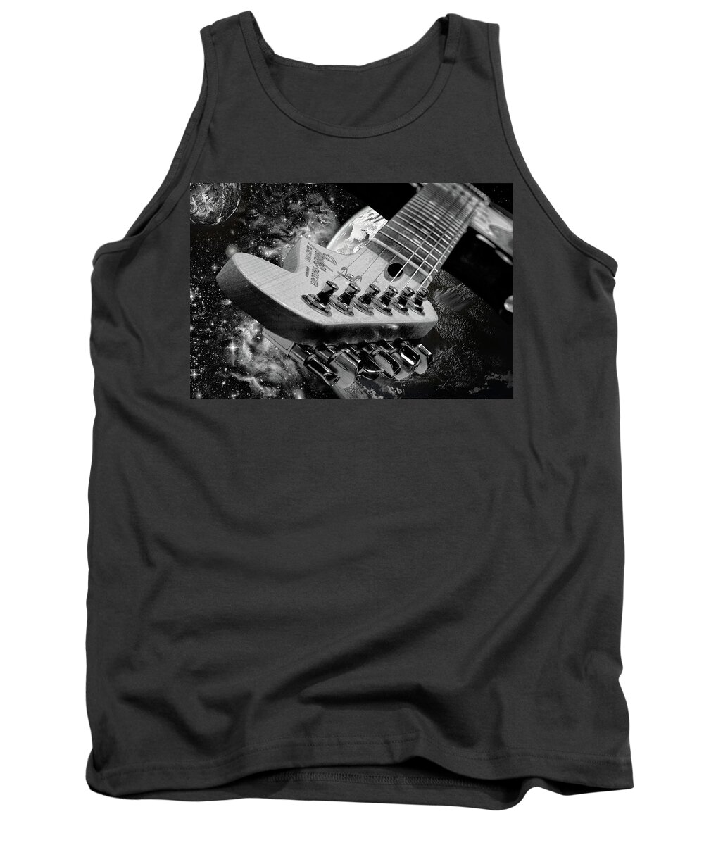 Surreal Tank Top featuring the photograph Strat S Phere by Kevin Cable