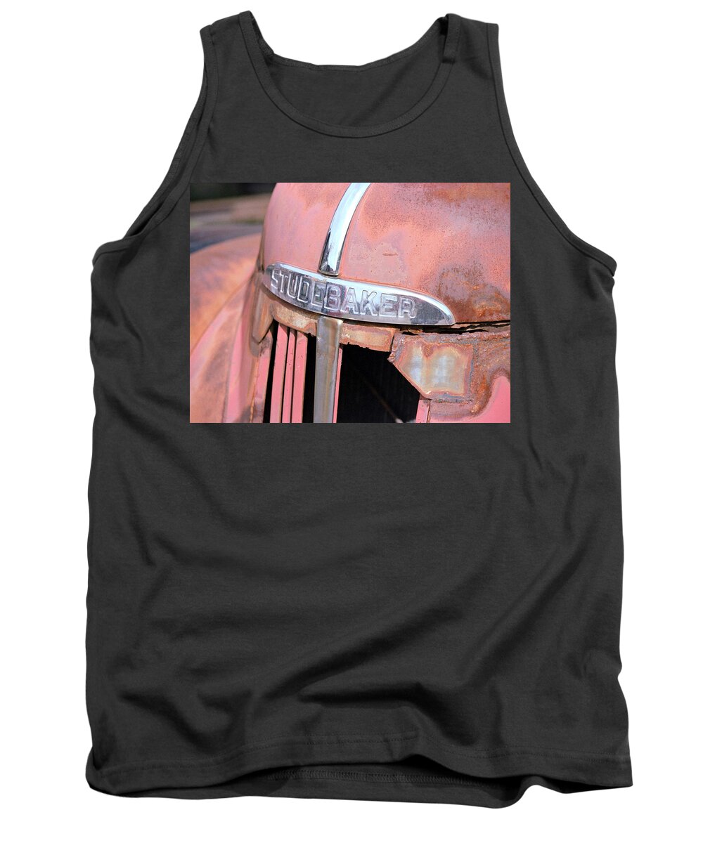 Studebaker Tank Top featuring the photograph Studebaker by David Bader