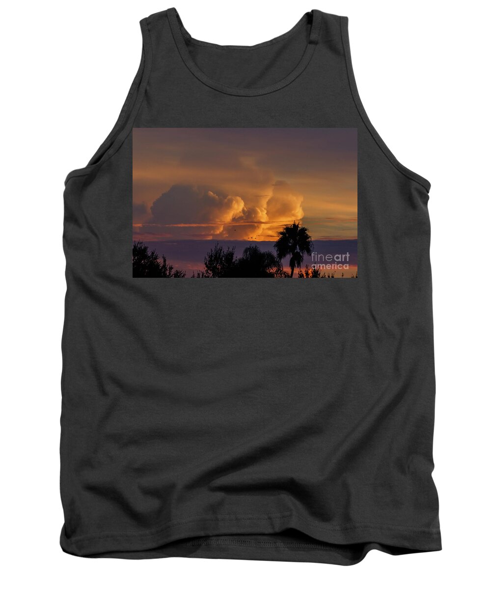 2016 Tank Top featuring the photograph Sunrise by Les Greenwood