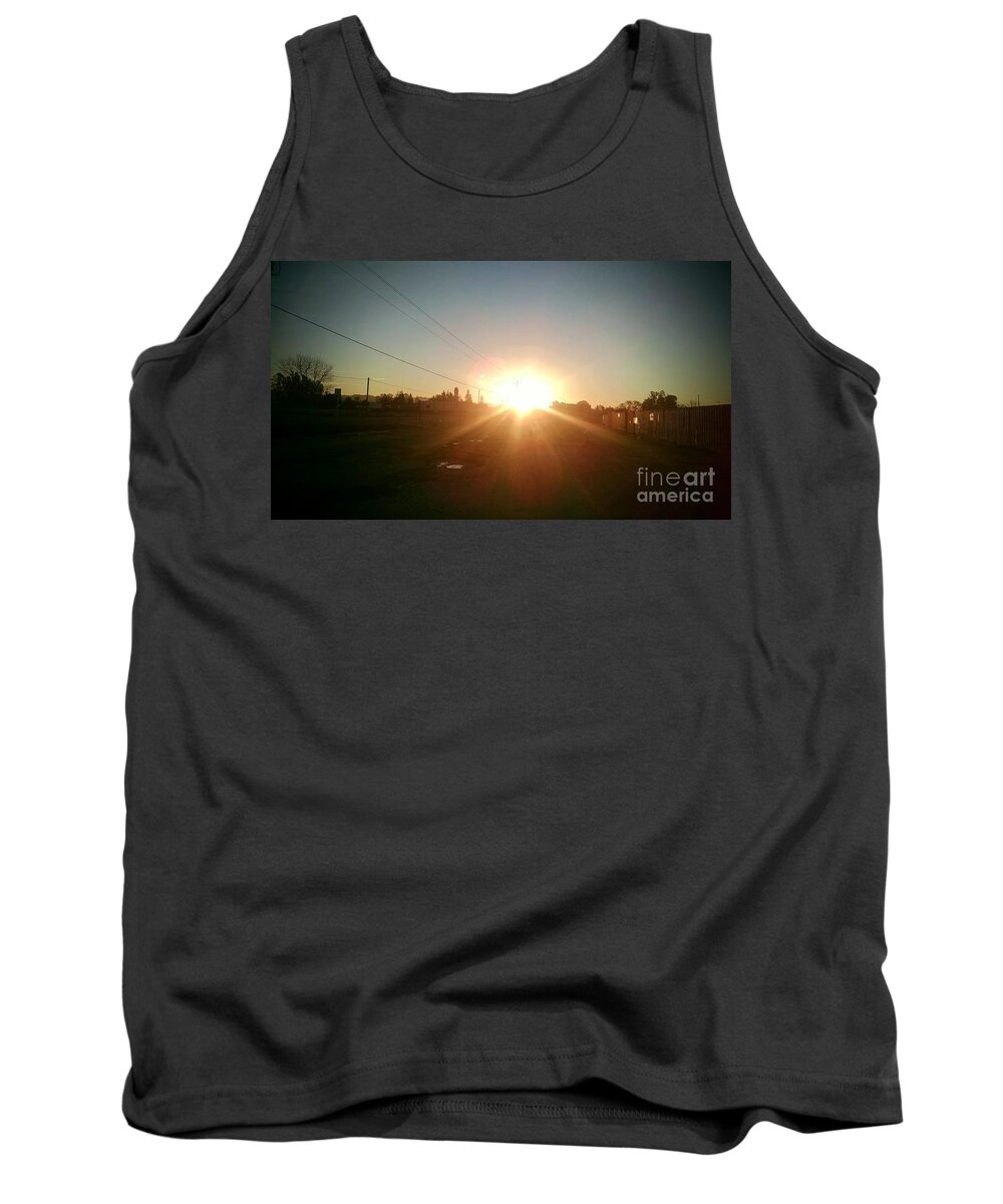 Sunrise Tank Top featuring the photograph Sunrise by Steven Wills