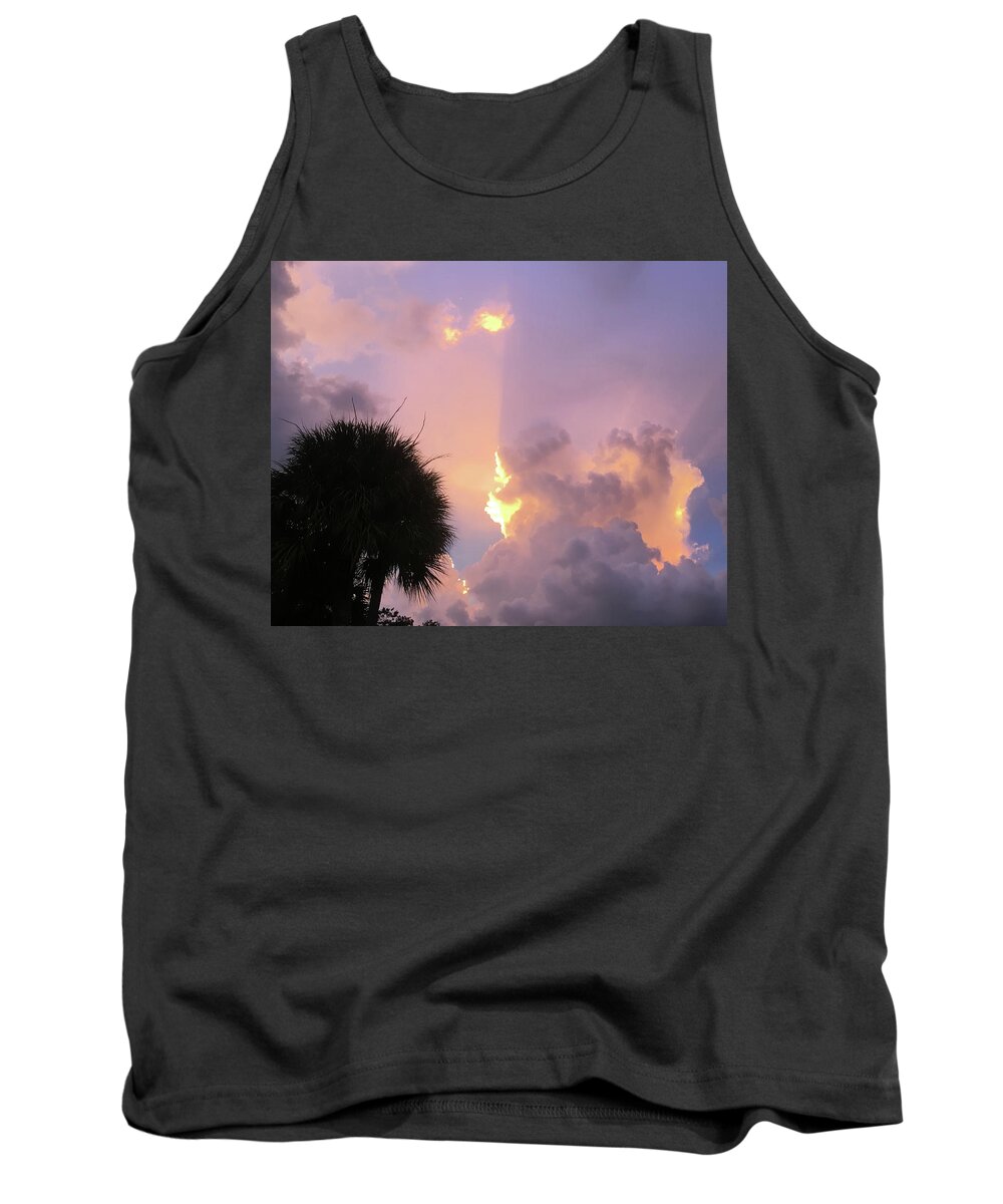 Sunset Tank Top featuring the photograph Sunset in Paradise #1 by Susan Grunin