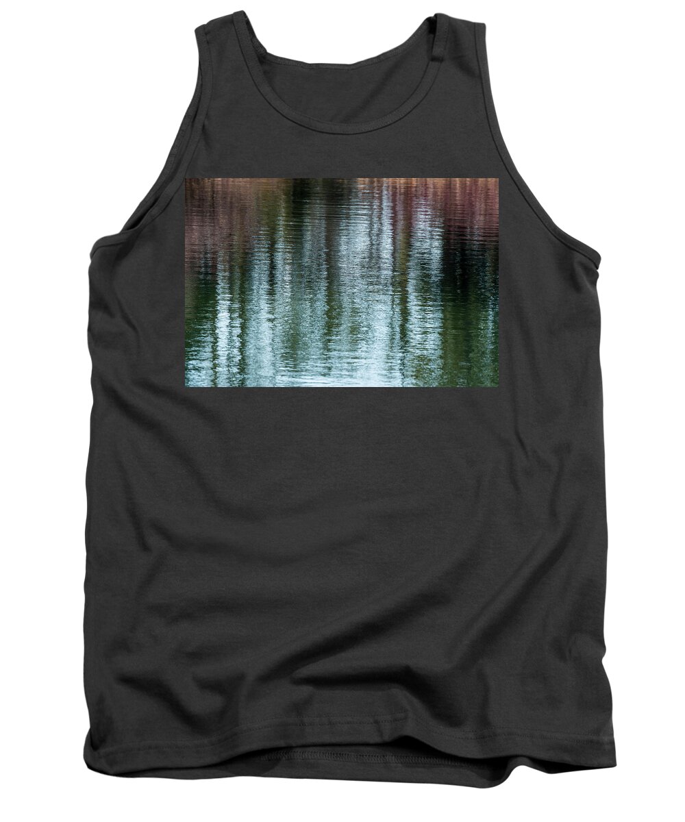 Abstract Tank Top featuring the photograph Surface Tension by Robert Potts