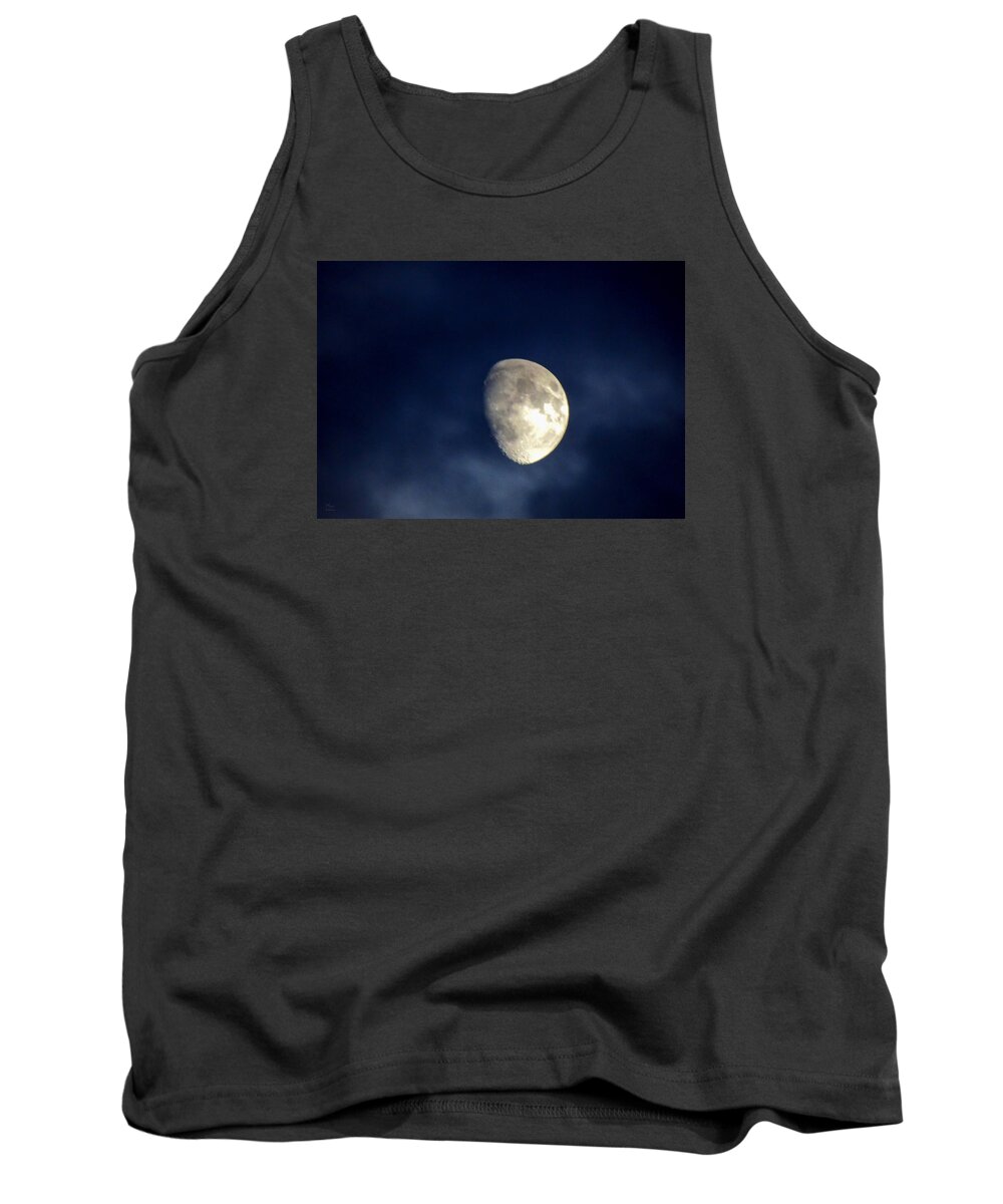 Luna Tank Top featuring the photograph Suspended by Glenn Feron