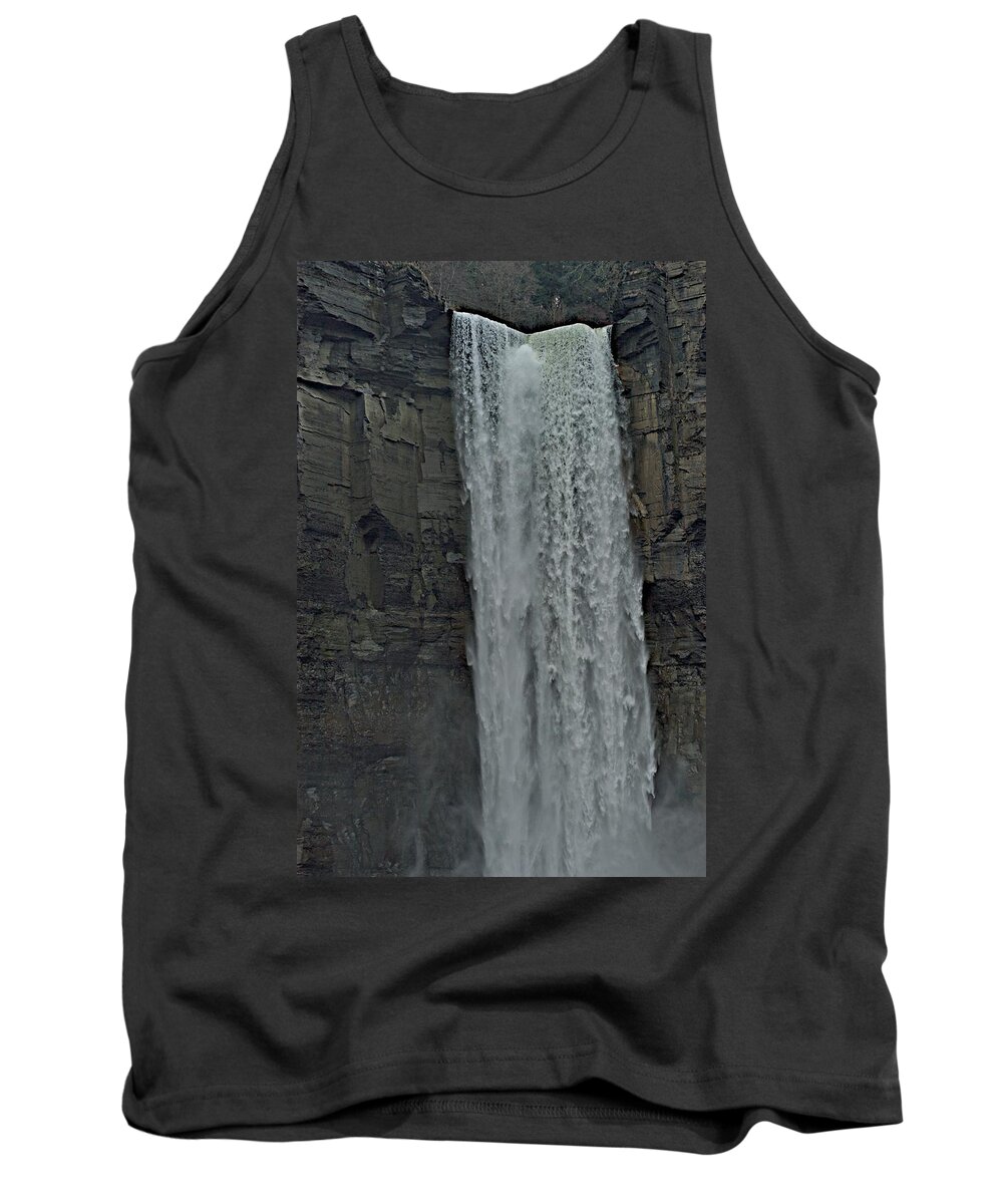 Falls Tank Top featuring the photograph Taughannock Falls State Park by Joseph Yarbrough