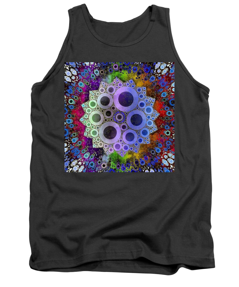 Evolution Tank Top featuring the photograph Tautological Fractals Series by Nick Heap