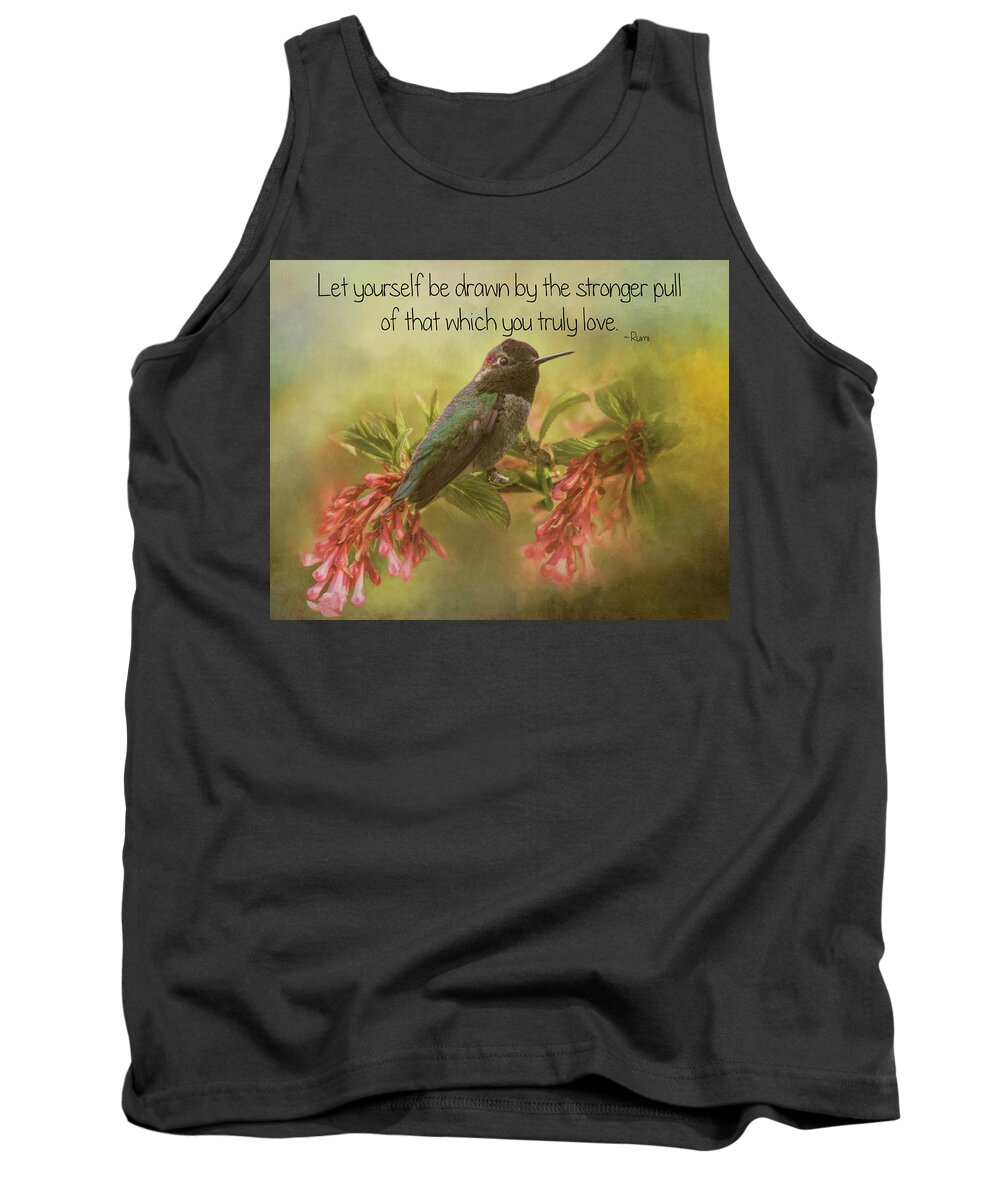 Tl Wilson Photography Tank Top featuring the photograph That Which You Truly Love by Teresa Wilson